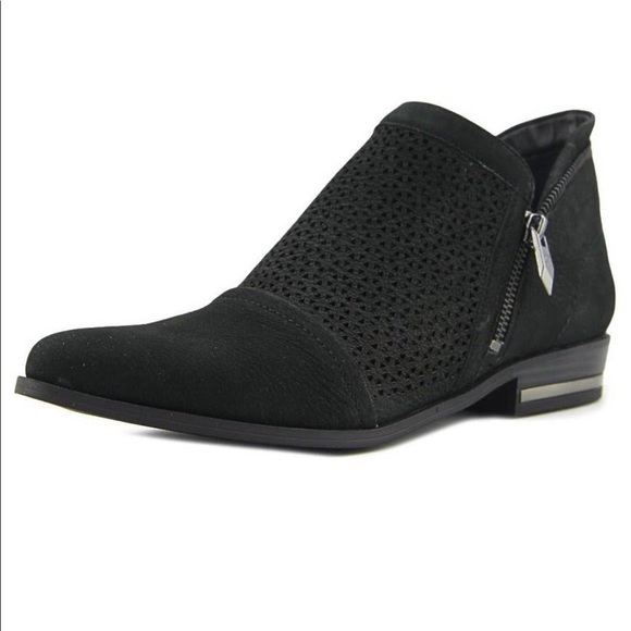 Fergie Footwear Women's Ida Black leather Bootie